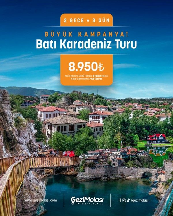 BATI KARADENİZ TURU