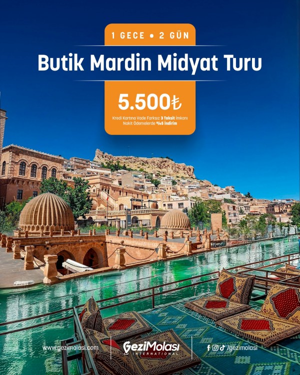 BUTİK MARDİN MİDYAT TURU