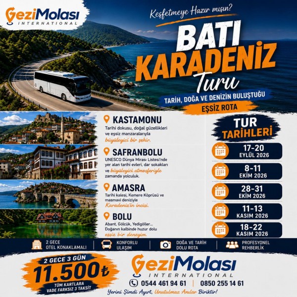 Batı Karadeniz Turu